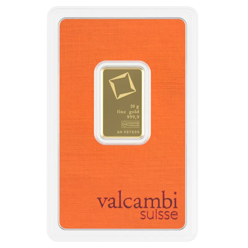 10g Gold Bar | Valcambi - image 1