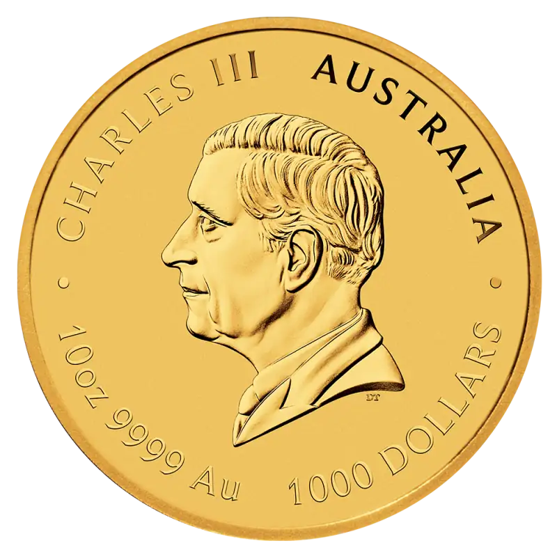 10 oz Lunar III Goat Gold Coin | 2027 - pilt 2