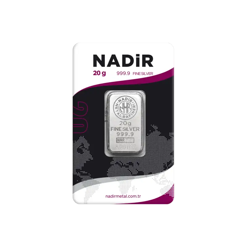 20g Hõbeplaat | Nadir Metal Rafineri - pilt 1