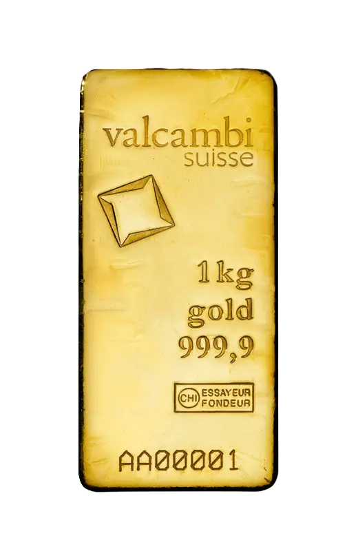 1 Kilo Gold Bar | Valcambi — изображение 1