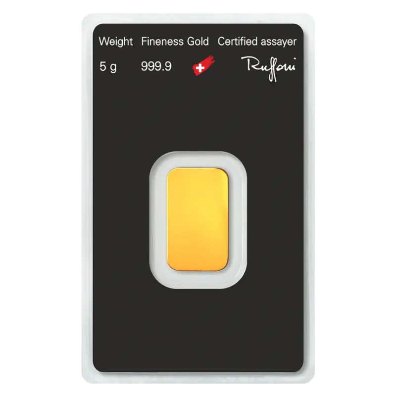5g Gold Bar | Argor-Heraeus — изображение 2