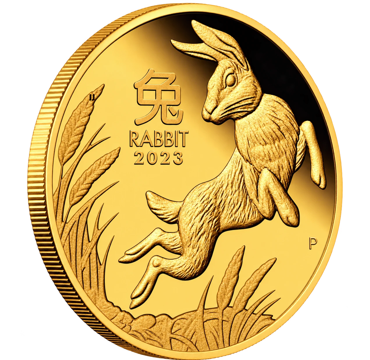 1/2 oz Lunar III Jäneseaasta Kuldmünt | 2023 - pilt 1