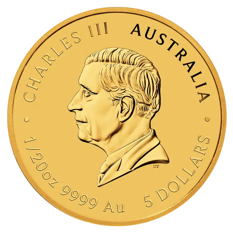 1/20 oz Lunar III Goat Gold Coin | 2027 - pilt 2