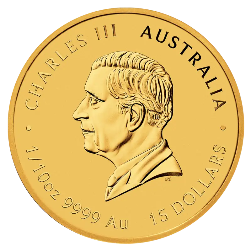 1/10 oz Lunar III Goat Gold Coin | 2027 - pilt 2