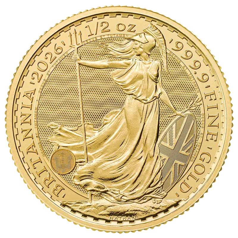 1/2 oz Britannia Charles III Gold Coin | 2026 - image 1