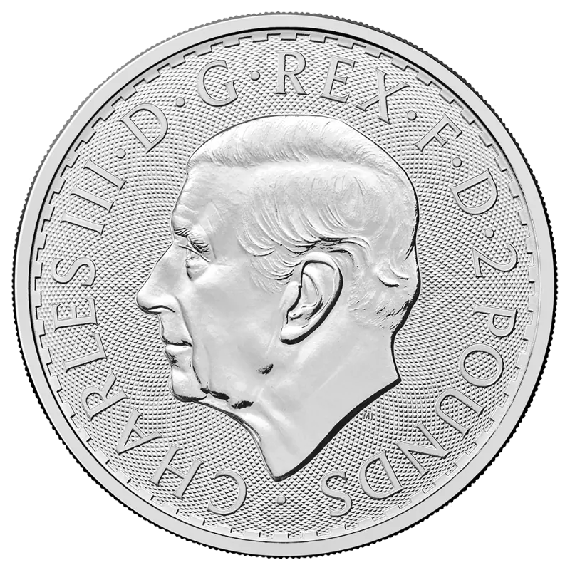 1 oz Britannia Charles III hõbemünt | 2026 - pilt 2
