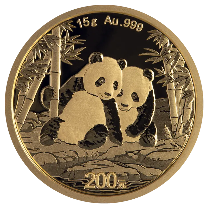 15g Hiina Panda Kuldmünt | 2026 - pilt 1