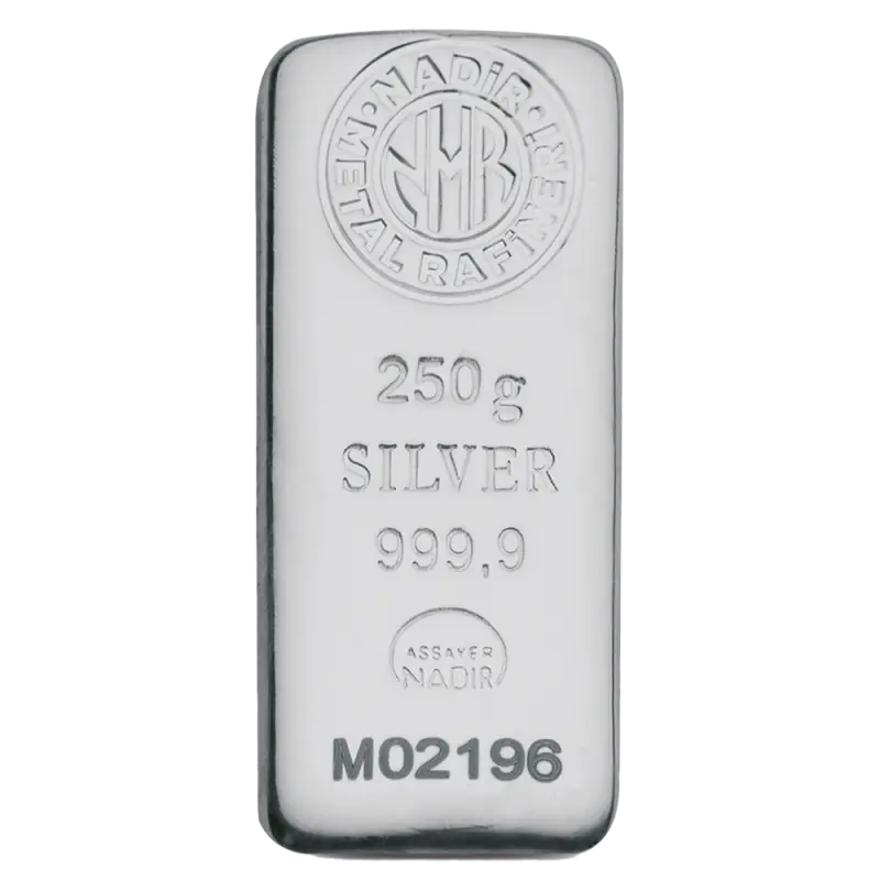 250g Hõbeplaat | Nadir Metal Rafineri - pilt 1