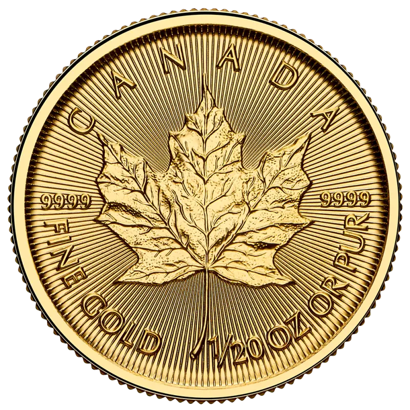 1/20 oz Maple Leaf Kuldmünt | 2026 - pilt 1