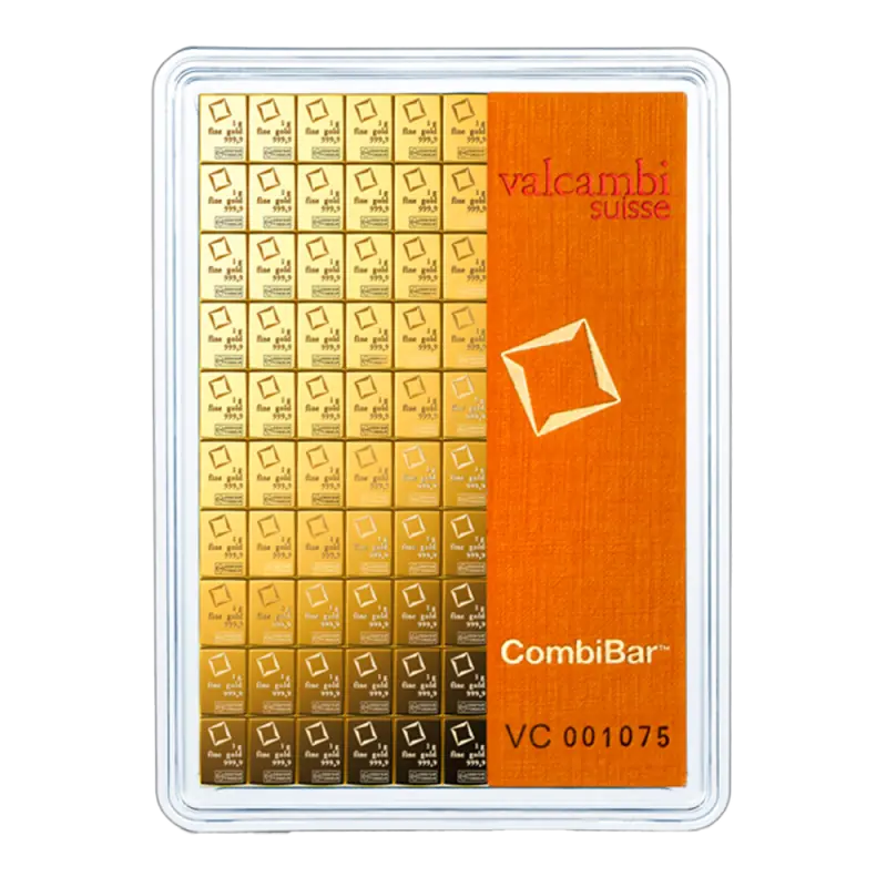 100 x 1g CombiBar® | Kuldplaat | Valcambi — изображение 1