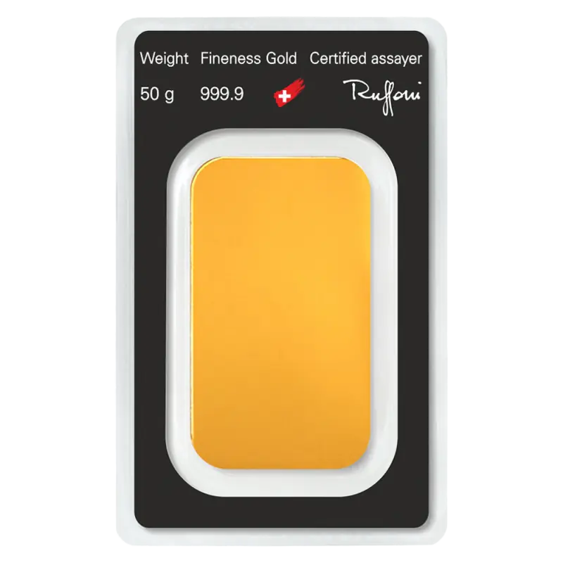 50g Gold Bar | Argor-Heraeus | Minted - image 2