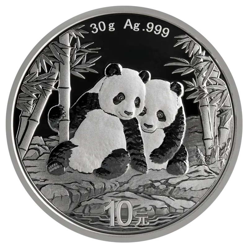 30g Hiina Panda Hõbemünt | 2026
