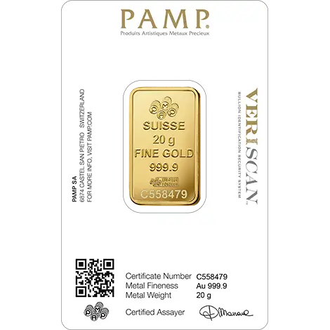 20g Kuldplaat | PAMP Fortuna - pilt 2