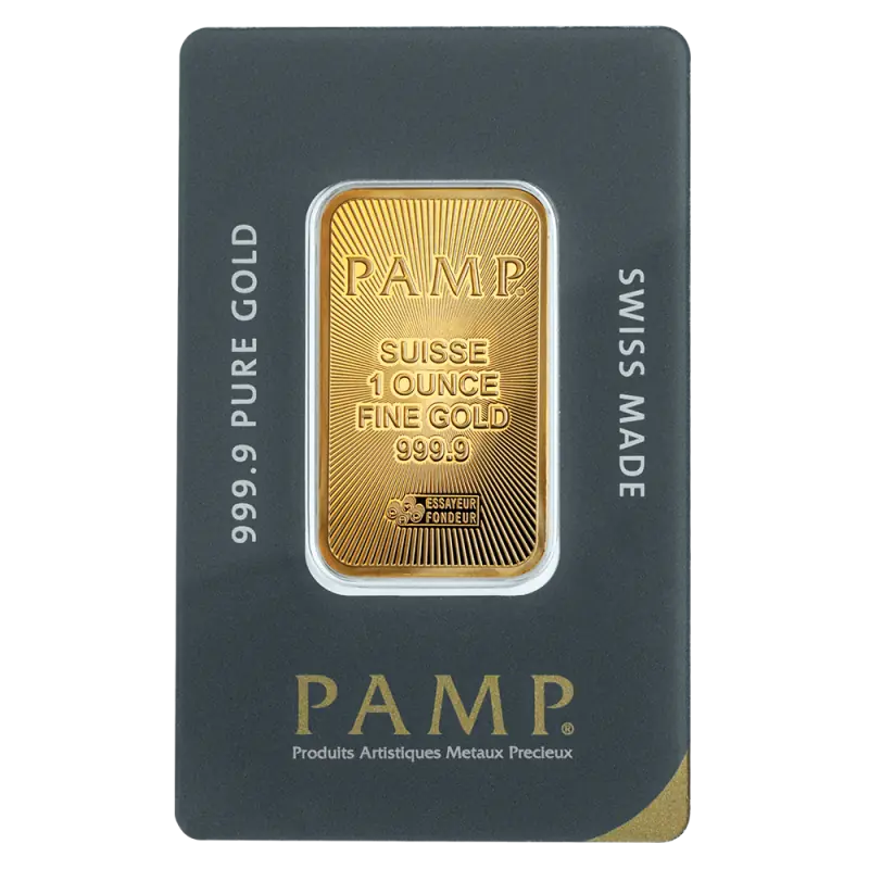 1 oz Kuldplaat | PAMP Suisse - pilt 1