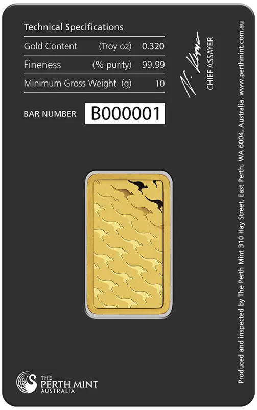 10g Gold Bar | Perth Mint - image 2