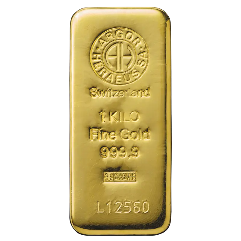 1 Kilo Gold Bar | Argor-Heraeus - image 1
